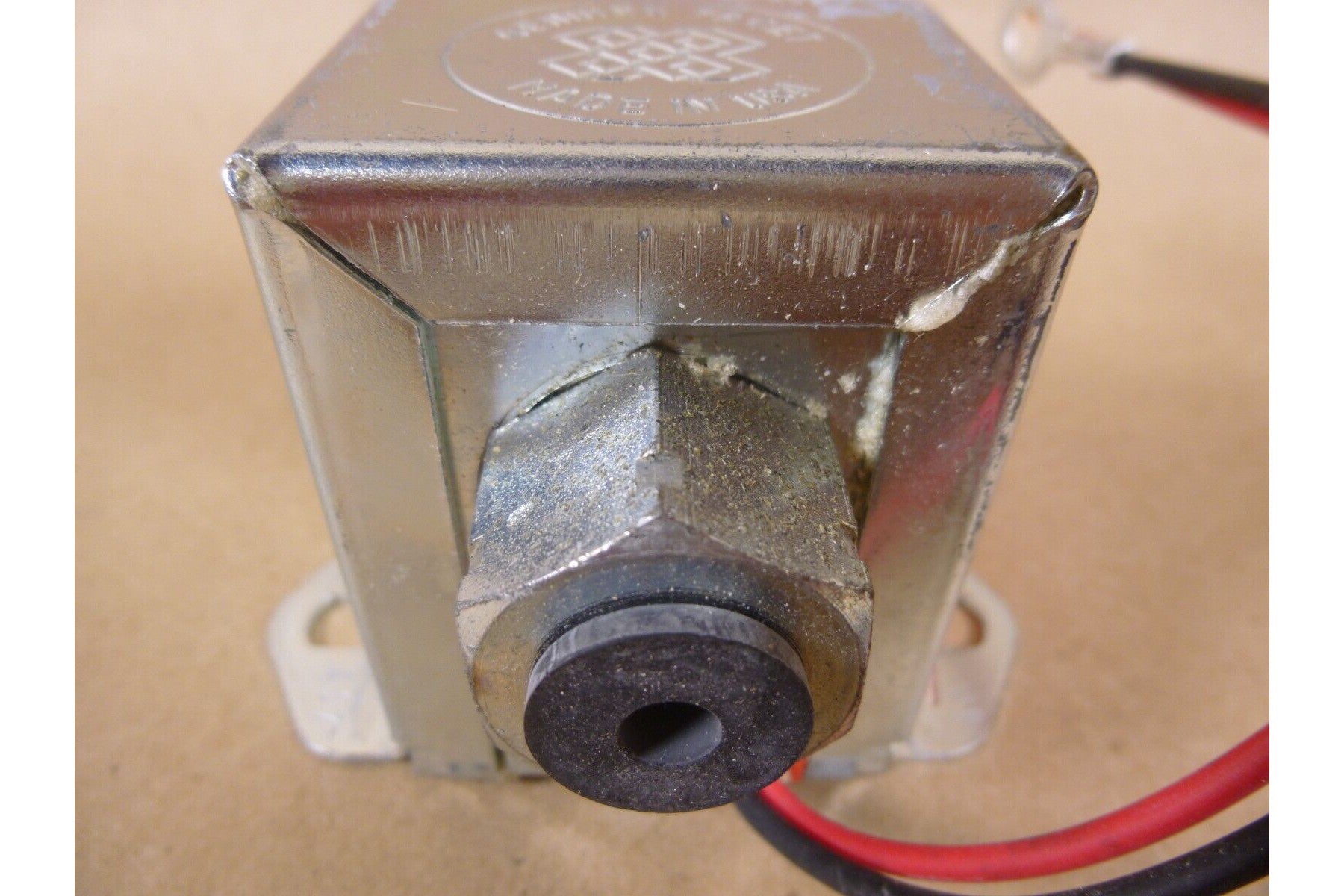 USGI MEP802 MEP803 Generators Facet Cube 24v Fuel Pump 40194, 2910-01-366-7293 | Genuine MEP Generator Replacement Parts and Military Surplus Generator Parts