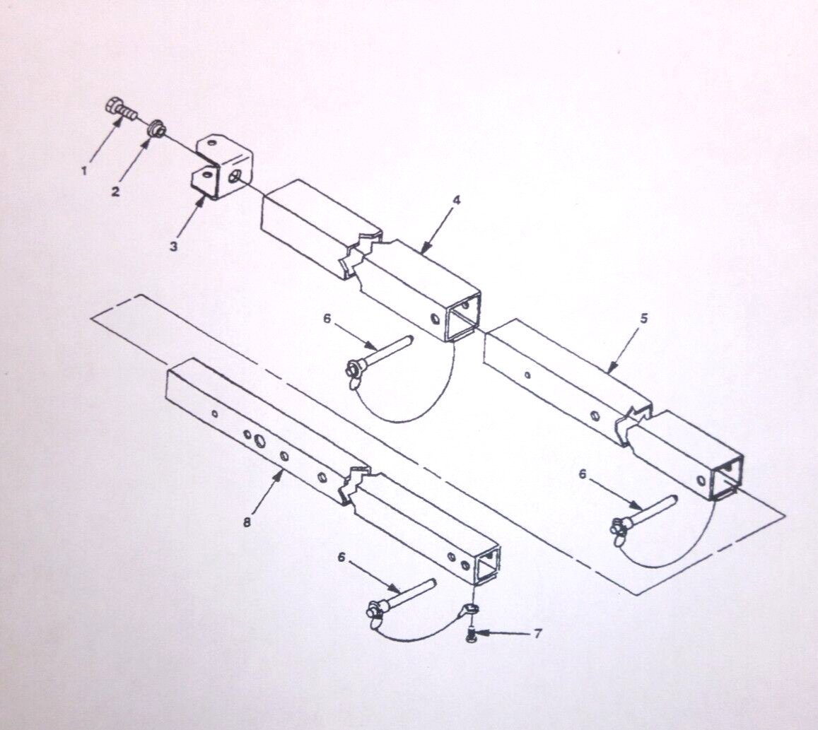 USGI Military Electrical Equipment Mast AB-1386/U Strut Assembly A3209979 | Industrial MRO Replacement Parts, Manufacturing Machine Parts & Components, Heavy Equipment Parts Supplier