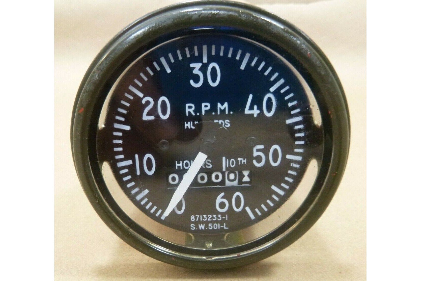 USGI Military Speedometer / Hour Meter, Stewart Warner 501L, 8713233-1, 150-6941 | Replacement Truck Parts, Trailer Accessories, Automobile Supplies, Car Parts & Accessories