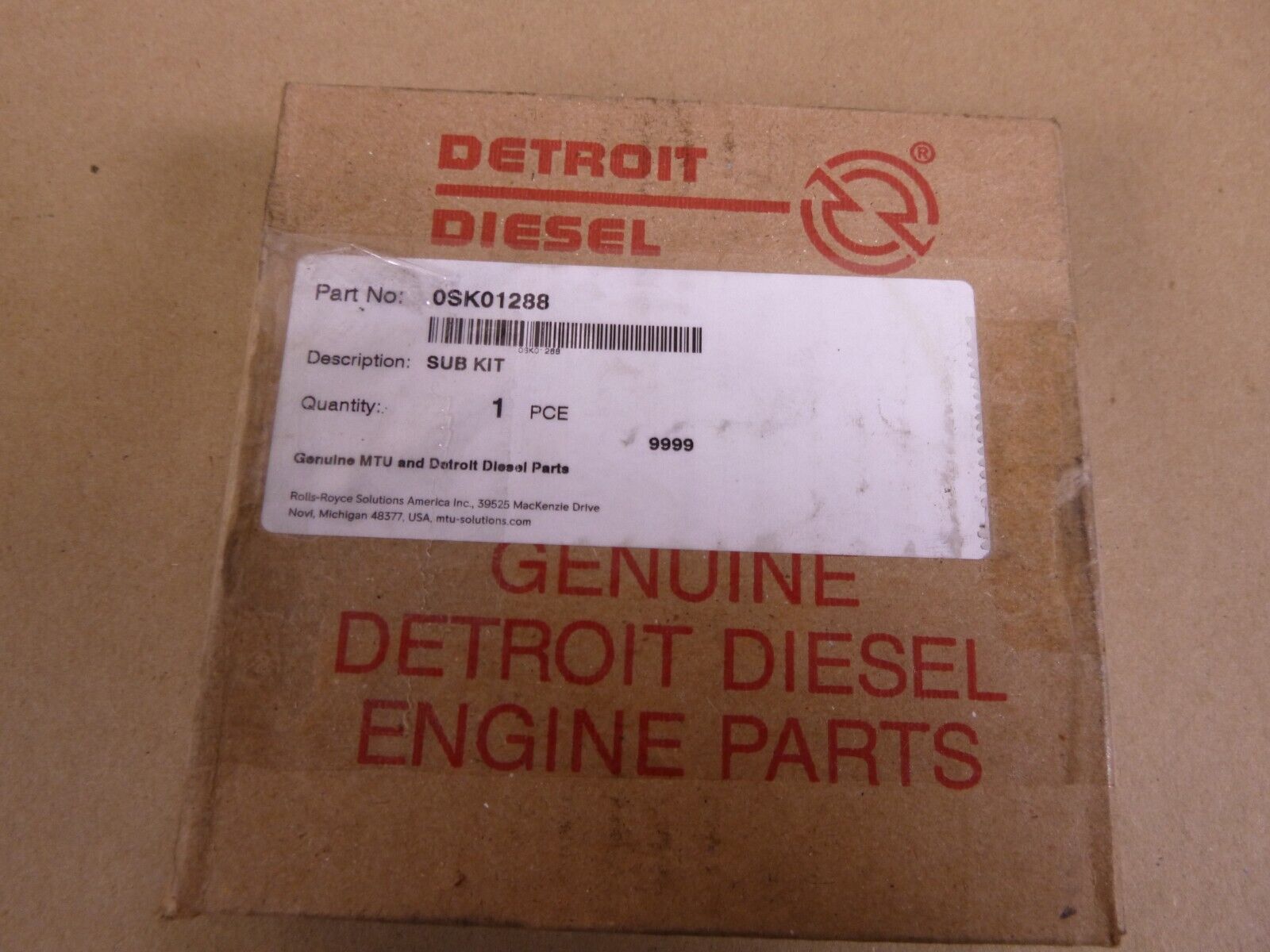 USGI MTU Detroit Diesel 71 Series Cylinder Sleeve & Piston Kit 23537016 | Replacement Truck Parts, Trailer Accessories, Automobile Supplies, Car Parts & Accessories