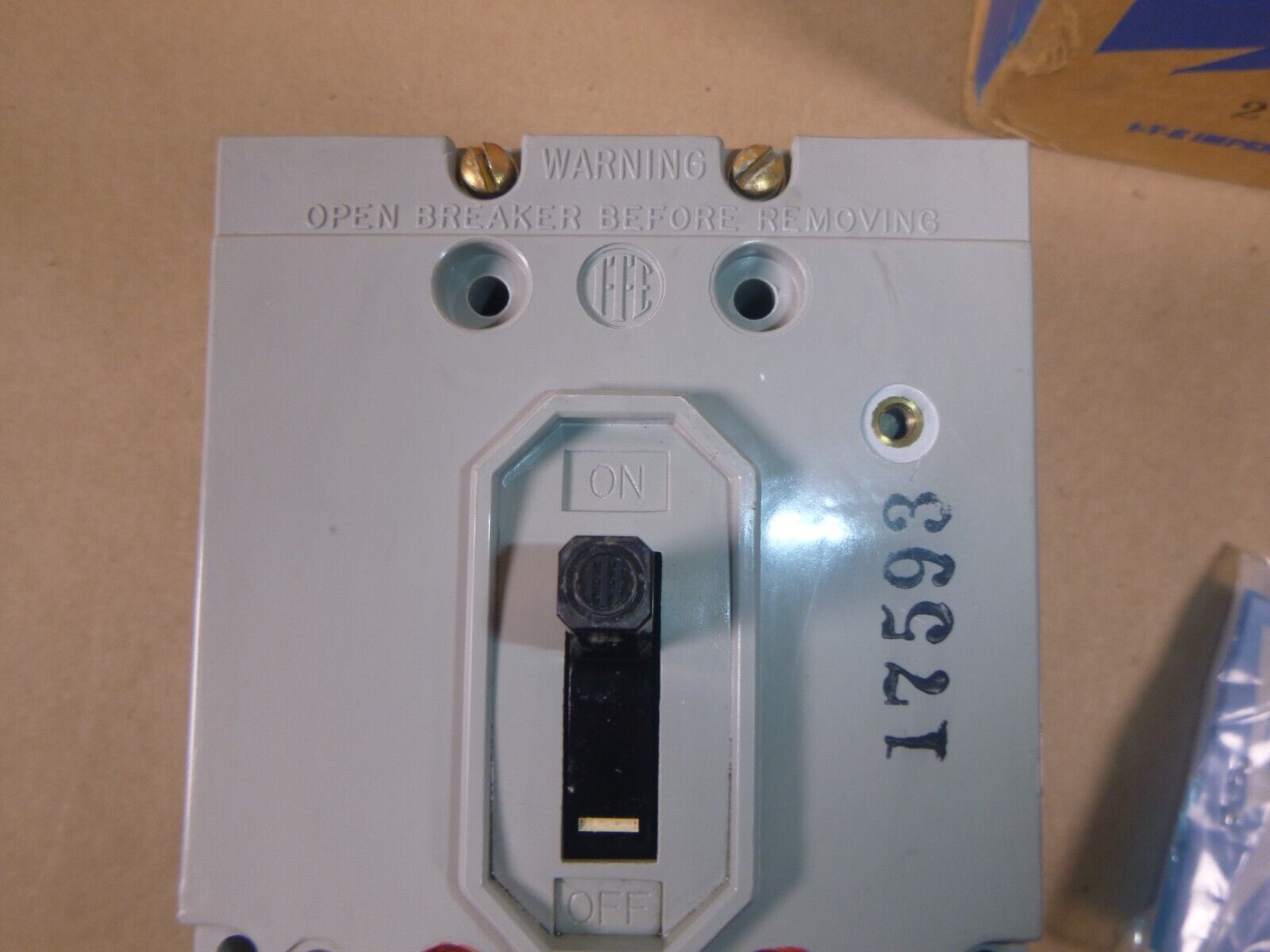 USGI Navy Type AQB-A101 Molded Case Circuit Breaker ETN277100S22, 25 Amp 400 Hz. | Electrical MRO Replacement Parts & Components and Commercial Electrical Supplies Company