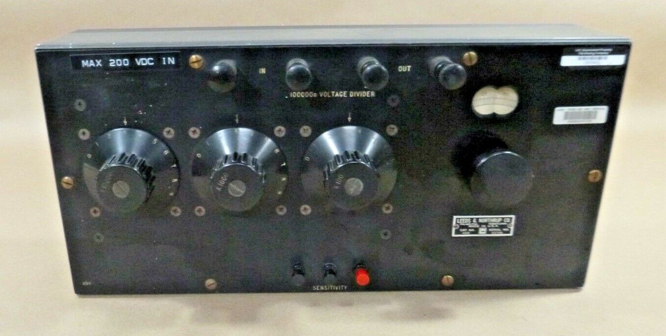 Vintage LEEDS & NORTHRUP 4395 Decade Resistor 100,000 Ohms Input Resistance *FOR PARTS* | Electrical MRO Replacement Parts & Components and Commercial Electrical Supplies Company