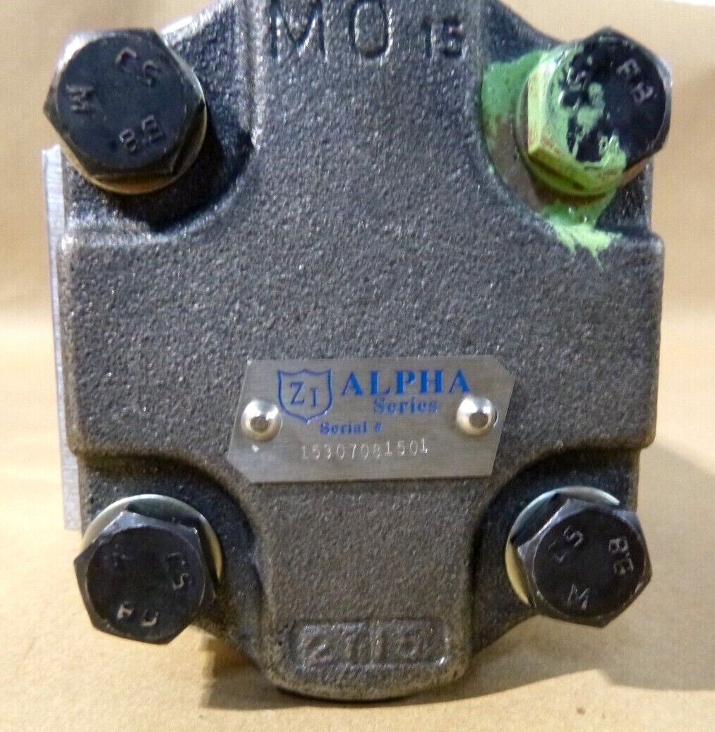 ZI ALPHA SERIES P11B HYDRAULIC DUAL SECTION PUMP, 9 TOOTH SPLINE, P11B193 | Industrial Electric Motors, Pumps & Parts