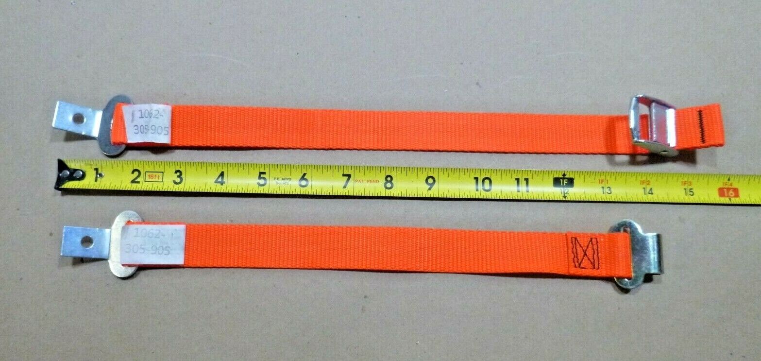 1" Inch Neon Nylon Anchored Retaining Strap Latch Utility Mount 13" - 26" Range | Industrial MRO Replacement Parts, Manufacturing Machine Parts &amp; Components, Heavy Equipment Parts Supplier