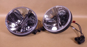 (1 Pair) NEW Truck Lite 07380A Humvee M998 12/24V LED Headlight Headlamp 7" - Royal Equipment TRUCK - LITE