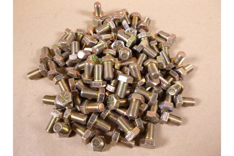 (100 Pcs.) 1/2" - 20 x 7/8" Grade 8 Hex Head Cap Screw / Bolt Mil - Spec MS90727 - 10 - Royal Equipment Royal Equipment