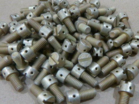 (100PC) AN115807 SLOT DRILLED HEAD #10 - 32 x 3/8" STEEL SCREW , 5305 - 00 - 271 - 7746 - Royal Equipment USGI