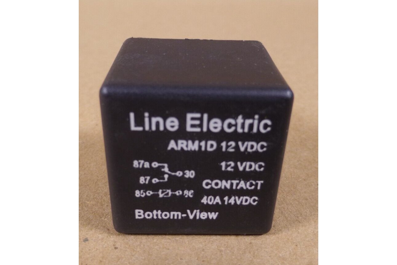 (10x) Line Electric ARM1D 12VDC SPDT Relay , 40A 14VDC Contact | Electrical MRO Replacement Parts &amp; Components and Commercial Electrical Supplies Company