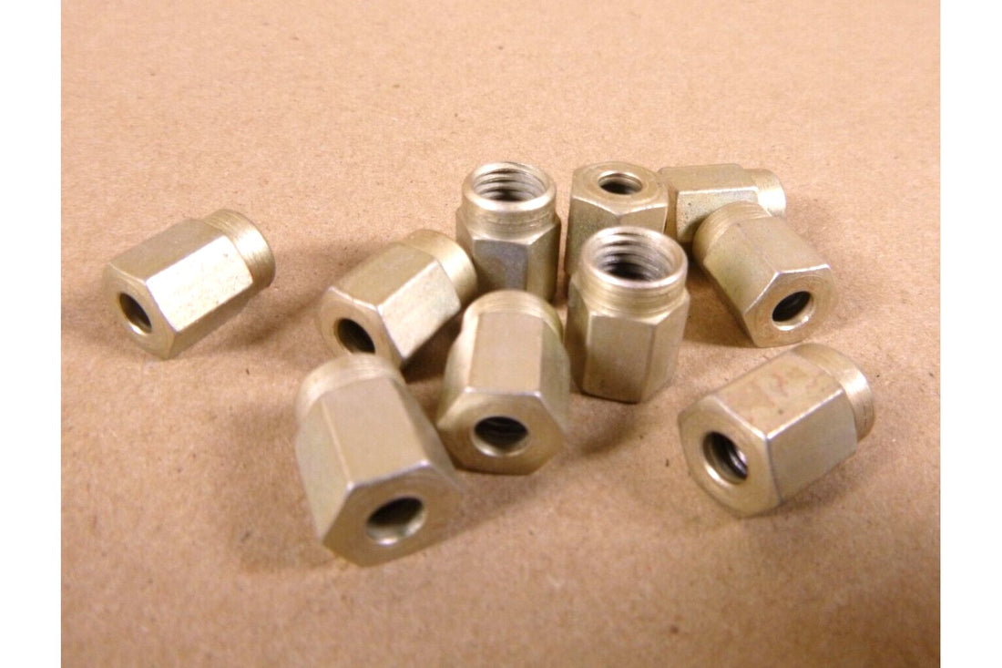 (10x) MS21921-2 Carbon Steel, Tube Od 1/8", Flareless Sleeve Coupling Nut | Industrial Replacement Nuts &amp; Bolts Distributor and Machinery Screws &amp; Fasteners Supply