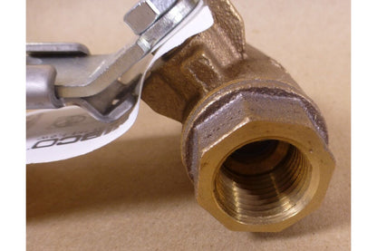 (10x) Nibco T-585-70-66-LL Bronze Full Port 1/2" FNTP Locking Lever Ball Valve | Industrial MRO Replacement Parts, Manufacturing Machine Parts &amp; Components, Heavy Equipment Parts Supplier
