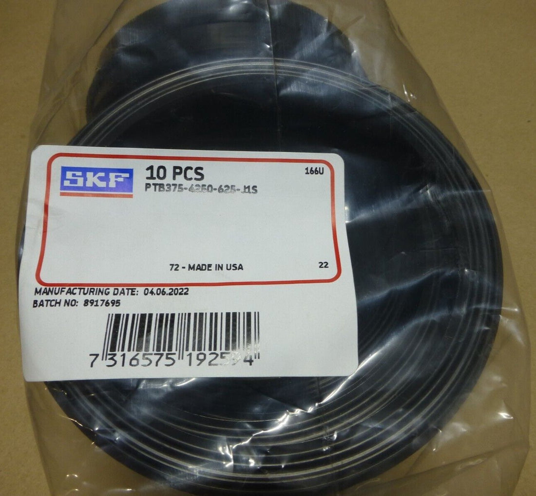 (10x) SKF PTB375-4250-625-J1S Symmetric Hydraulic Rod Seal USA , 4.25" x 5" | Industrial MRO Replacement Parts, Manufacturing Machine Parts &amp; Components, Heavy Equipment Parts Supplier