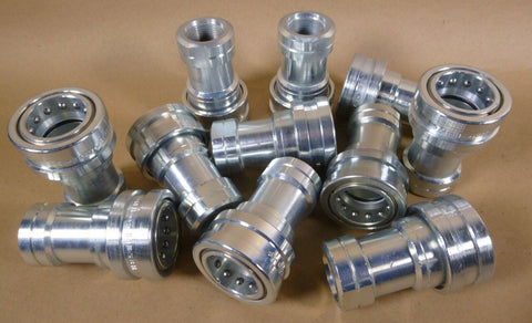 (11x) EATON HANSEN Hydraulic Quick Connect Hose Coupling 1" Female Socket 8HP16 - Royal Equipment Eaton