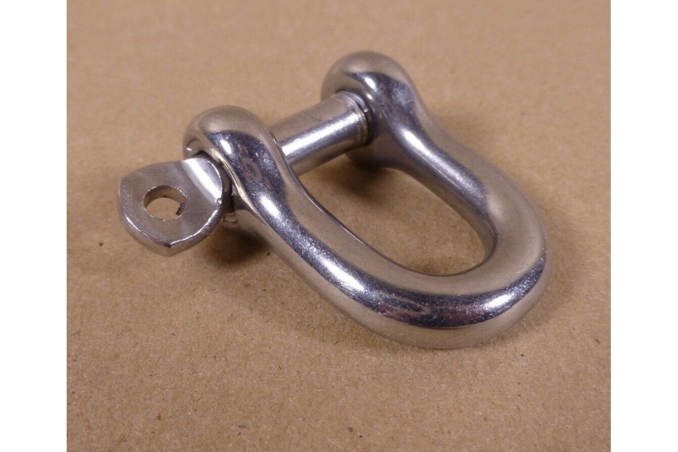 (13x) Stainless Steel Marine Boat Truck 5/16" Shackle , 5/8" x 1" ID | Industrial Replacement Nuts &amp; Bolts Distributor and Machinery Screws &amp; Fasteners Supply