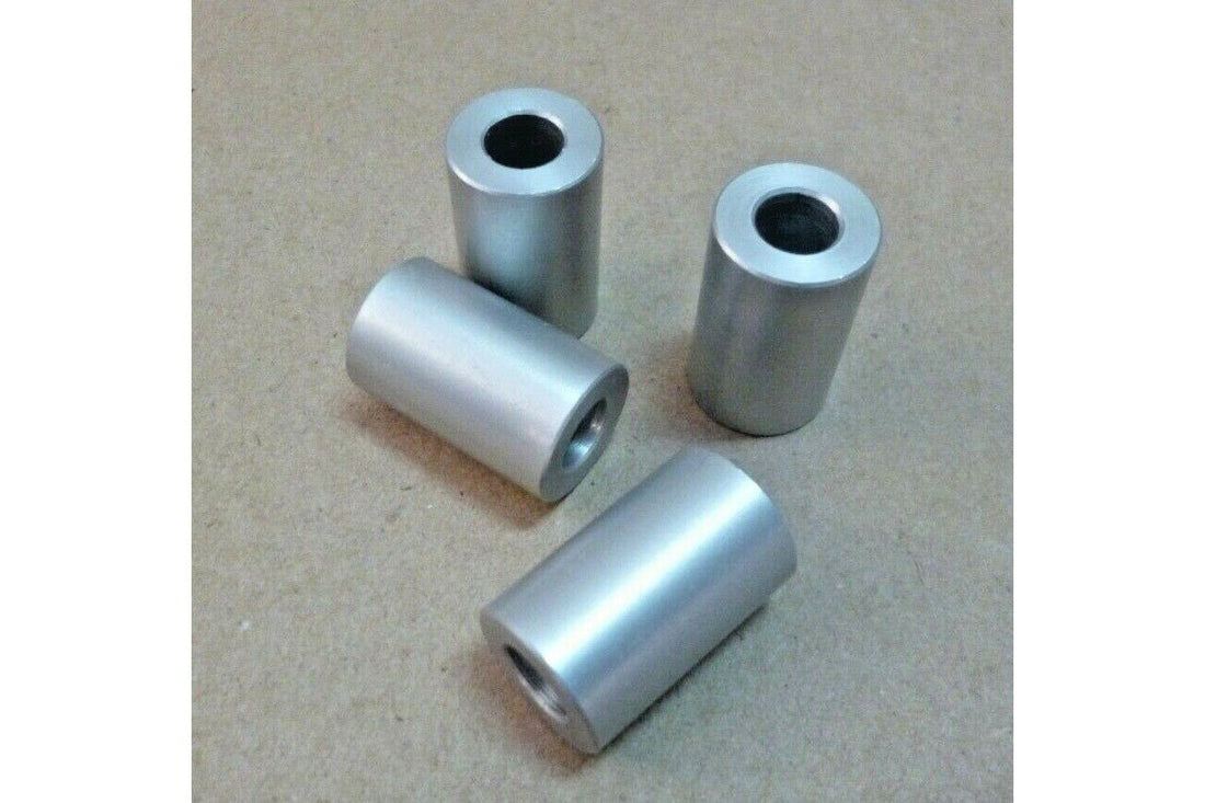 1/4" ID X 9/16" OD X 7/8" TALL ALUMINUM STANDOFF, SPACER, BUSHING, SLEEVE (4Pcs) | Industrial Replacement Nuts &amp; Bolts Distributor and Machinery Screws &amp; Fasteners Supply
