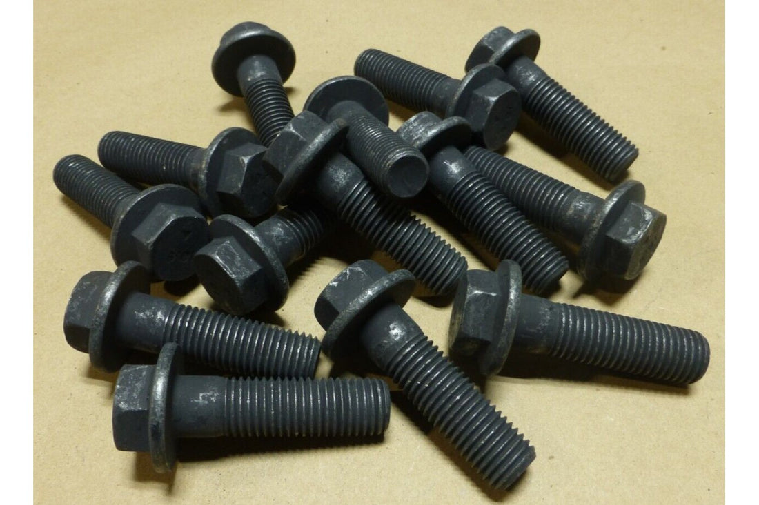 (14 PACK) M20x2.5x70MM 10.9 Grade Metric Flange Hex Bolt Black | Industrial Replacement Nuts &amp; Bolts Distributor and Machinery Screws &amp; Fasteners Supply