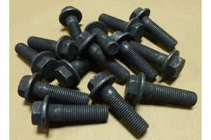 (14 PACK) M20x2.5x70MM 10.9 Grade Metric Flange Hex Bolt Black - Royal Equipment Royal Equipment