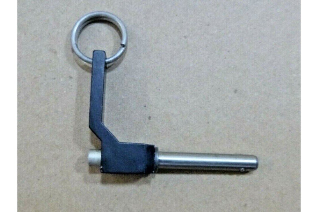 1/4" X 1.20" GRIP LENGTH 17-4 SS BALL LOCK QUICK RELEASE PIN (L HDL) NAS1334-12 | Industrial Replacement Nuts &amp; Bolts Distributor and Machinery Screws &amp; Fasteners Supply