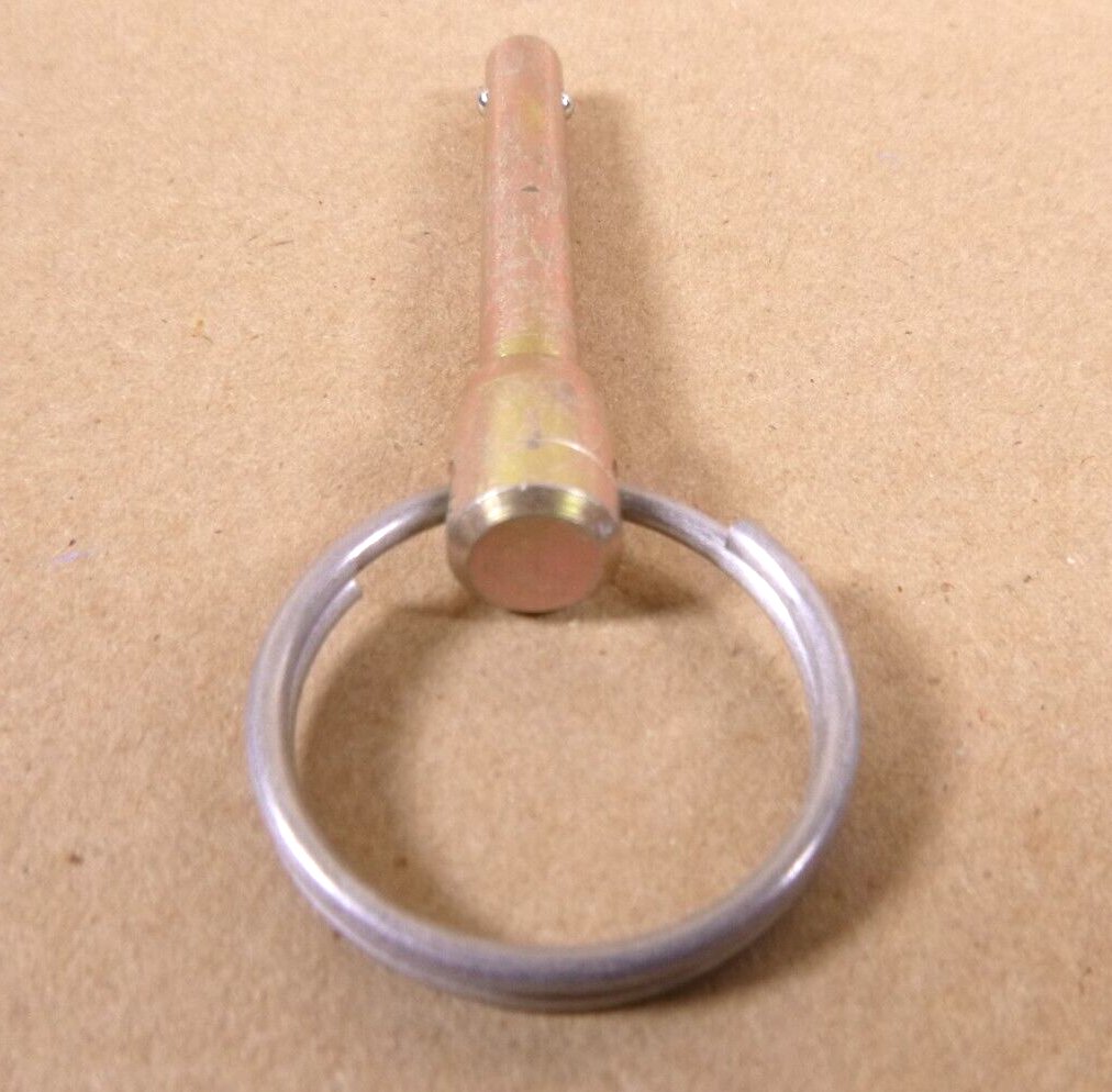 1/4" X 1.40" GRIP LENGTH CARBON STEEL BALL LOCK QUICK RELEASE PIN, RING HANDLE | Industrial Replacement Nuts &amp; Bolts Distributor and Machinery Screws &amp; Fasteners Supply