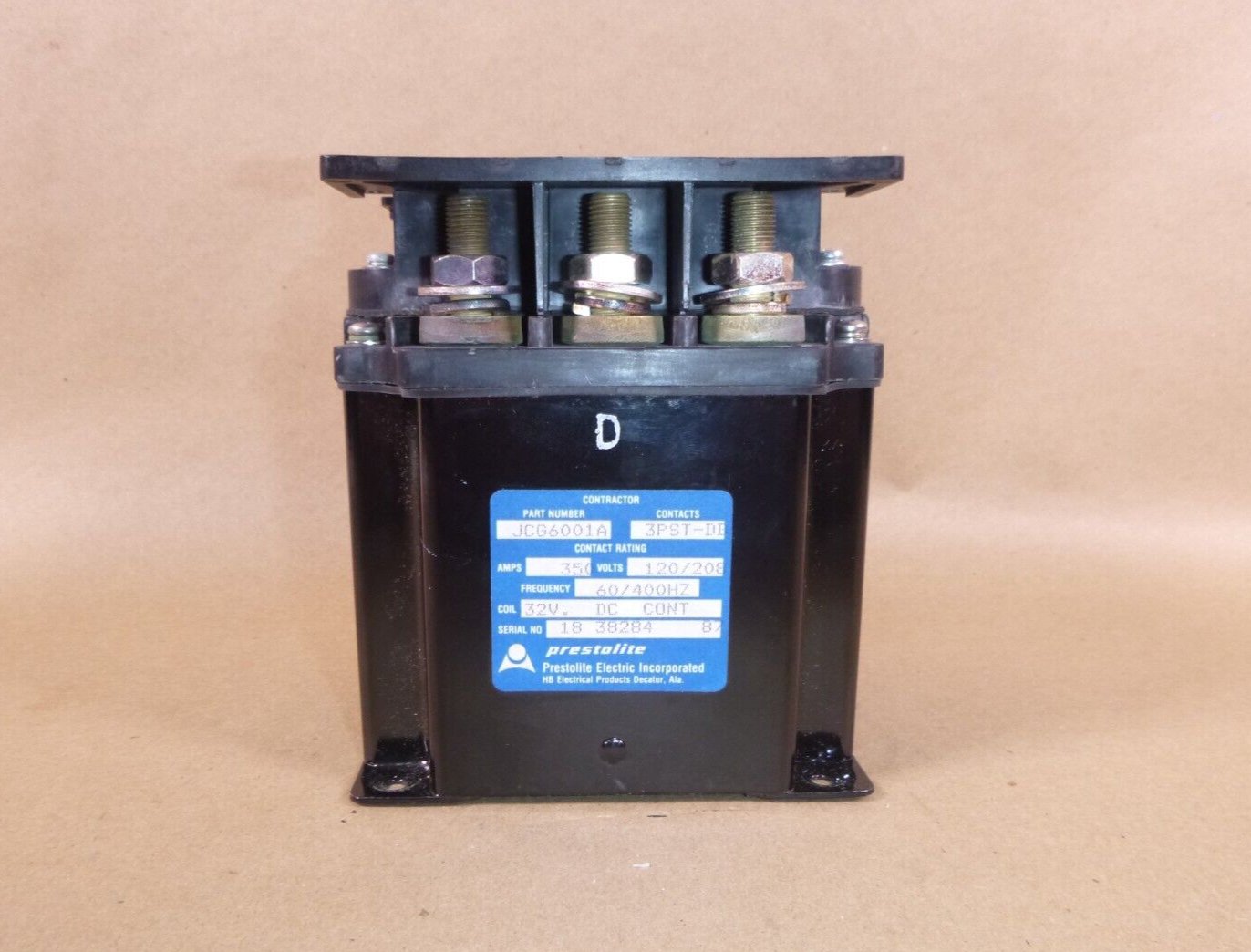 15 KW, 30 KW, 60 KW MEP Generators Main Load Contactor D70-501, 5945-01-165-1065 | Genuine MEP Generator Replacement Parts and Military Surplus Generator Parts