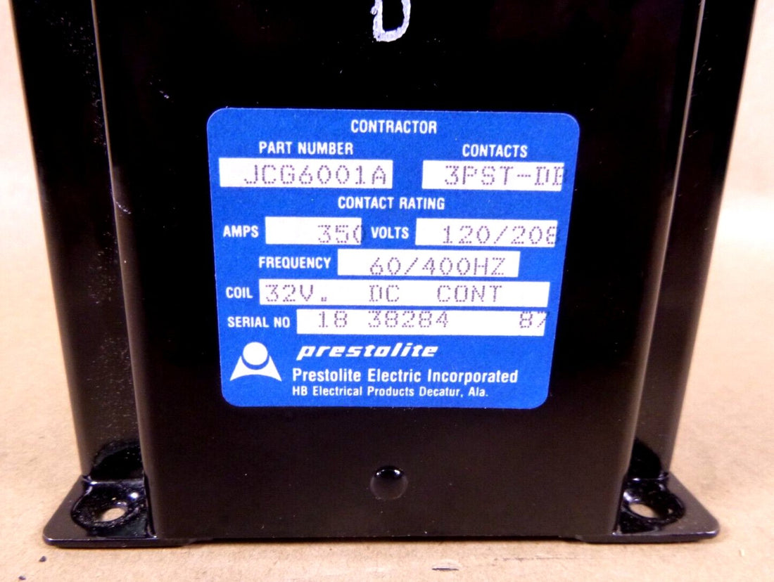 15 KW, 30 KW, 60 KW MEP Generators Main Load Contactor D70-501, 5945-01-165-1065 | Genuine MEP Generator Replacement Parts and Military Surplus Generator Parts