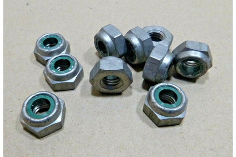 (150x) MS16228 - 6C 3/8 - 16 High Temp Stainless Steel Self Locking Hex Nuts - Royal Equipment Royal Equipment