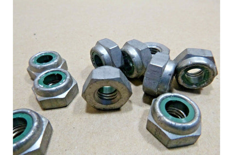 (150x) MS16228 - 6C 3/8 - 16 High Temp Stainless Steel Self Locking Hex Nuts - Royal Equipment Royal Equipment