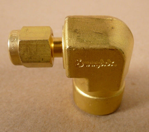 (18x) OEM Swagelok B - 200 - 8 - 4 Brass Female Elbow Tube Fitting 1/4" NPT - Royal Equipment SWAGELOK