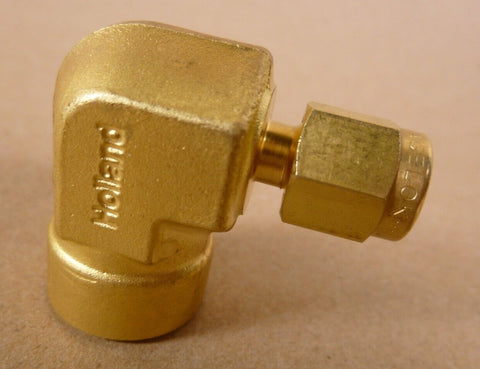 (18x) OEM Swagelok B - 200 - 8 - 4 Brass Female Elbow Tube Fitting 1/4" NPT - Royal Equipment SWAGELOK