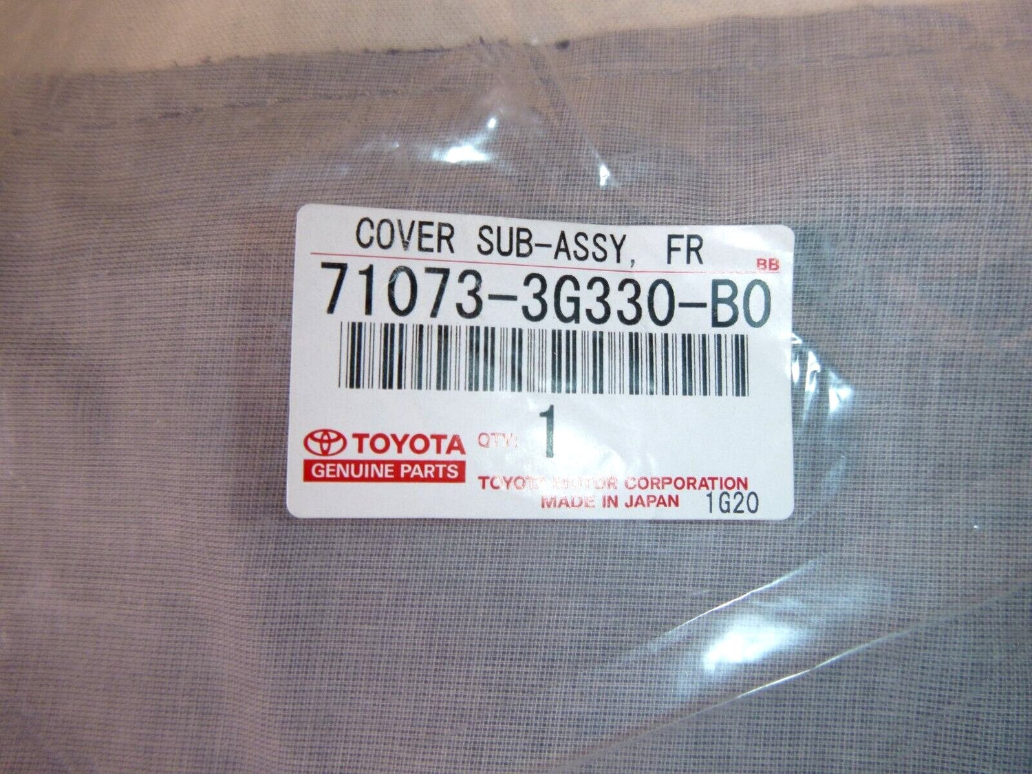 1997-2005 Toyota 4 Runner / Hilux 71073-3G370-B0 Front Seat Back Cover, Right | Replacement Truck Parts, Trailer Accessories, Automobile Supplies, Car Parts &amp; Accessories