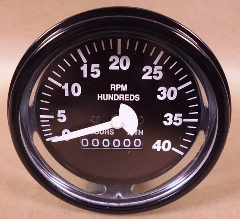 Humvee M998 M939 M35 Tachometer RPM Gauge MS35916-2 Black , 6680-00-825-2076