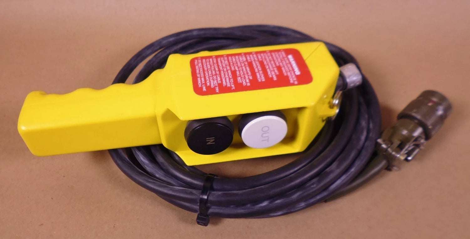 HMMWV HUMVEE WINCH CONTROL REMOTE 983-74-1001, 12469356-2, 6150-01-475-8835 | Genuine HMMWV Replacement Parts and Military Surplus Humvee Parts &amp; Accessories