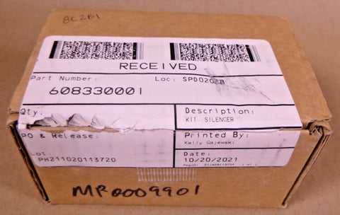 PARKER Exhaust Silencer Kit 608330001 For PNEUDRI MidiPlus Compressed Air Dryers