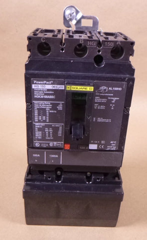 Square D HGK36100ABBC Molded Case Circuit Breaker 600V 100A 35kA@480V | Electrical MRO Replacement Parts & Components and Commercial Electrical Supplies Company