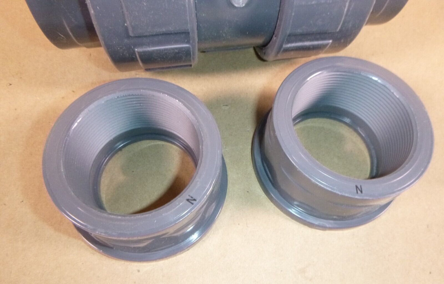 2" True Union Ball Check Valve PVC/FKM S+T, 235 Psi Socket &amp; Threaded Connectors | Industrial MRO Replacement Parts, Manufacturing Machine Parts &amp; Components, Heavy Equipment Parts Supplier