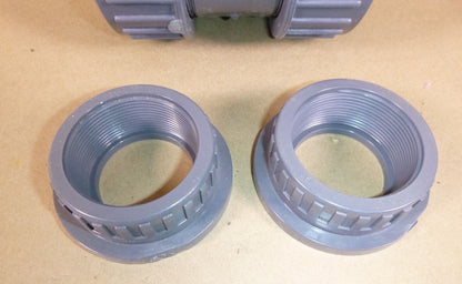 2" Vented Full Block True Union Ball Valve, Socket &amp; Threaded End Connectors | Industrial MRO Replacement Parts, Manufacturing Machine Parts &amp; Components, Heavy Equipment Parts Supplier