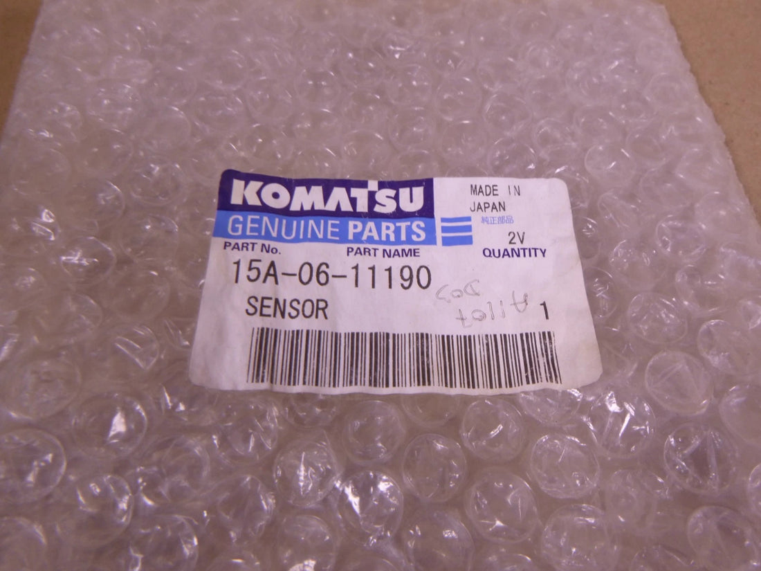 OEM KOMATSU 15A-06-11190 ENGINE OIL PRESSURE SENSOR D135A D155A D85A D85E D85P | Industrial Tractor Parts Supplier and Surplus Tractor Parts &amp; Accessories