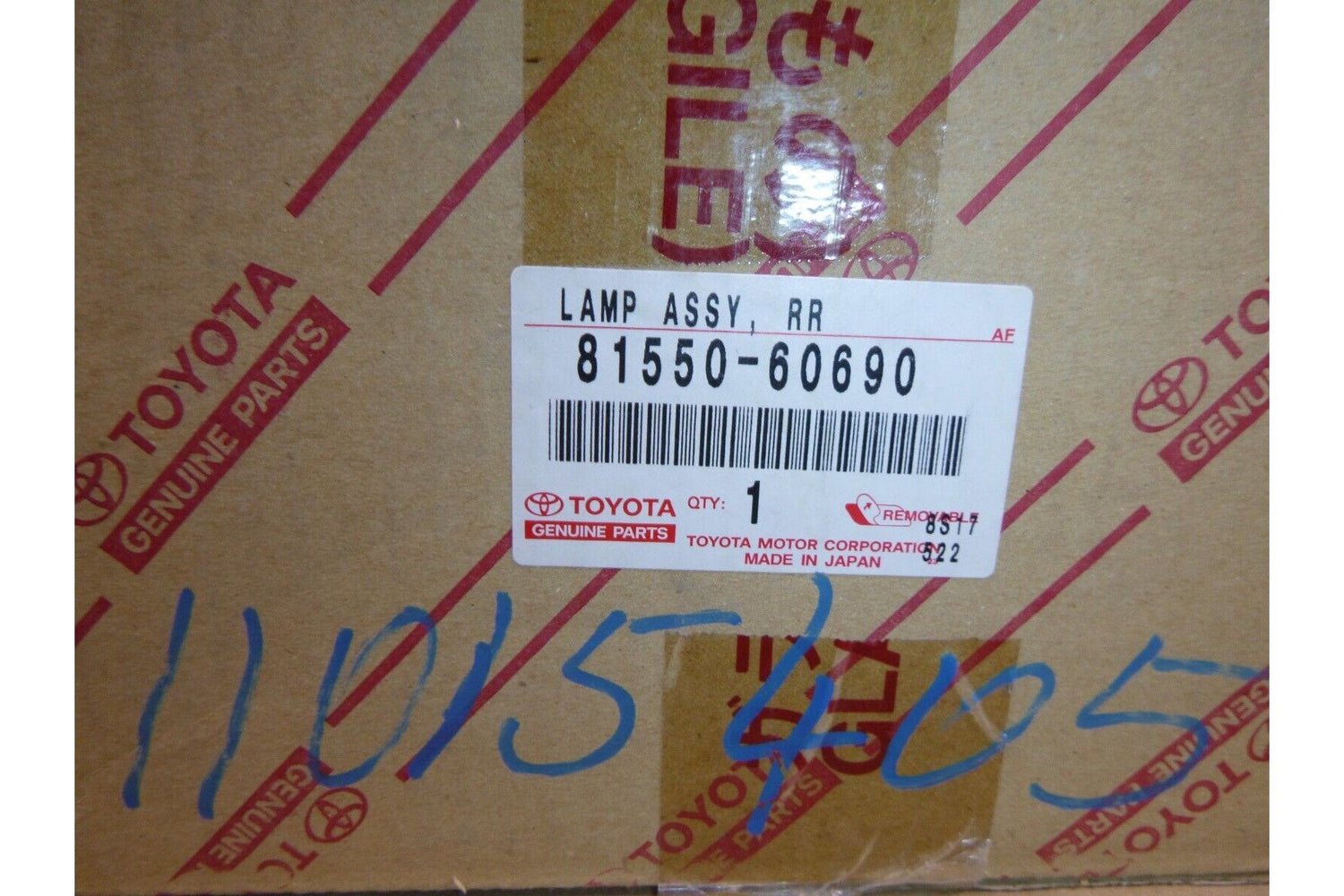 2003-2005 OEM Toyota Land Cruiser Rear RH Quarter Panel Combination Tail Light | Replacement Truck Parts, Trailer Accessories, Automobile Supplies, Car Parts &amp; Accessories