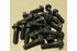 (20x) Hex Cap Screw M12 x 1.75 x 45 MM Steel Grade 10.9 Black Oxide Flange | Industrial Replacement Nuts & Bolts Distributor and Machinery Screws & Fasteners Supply