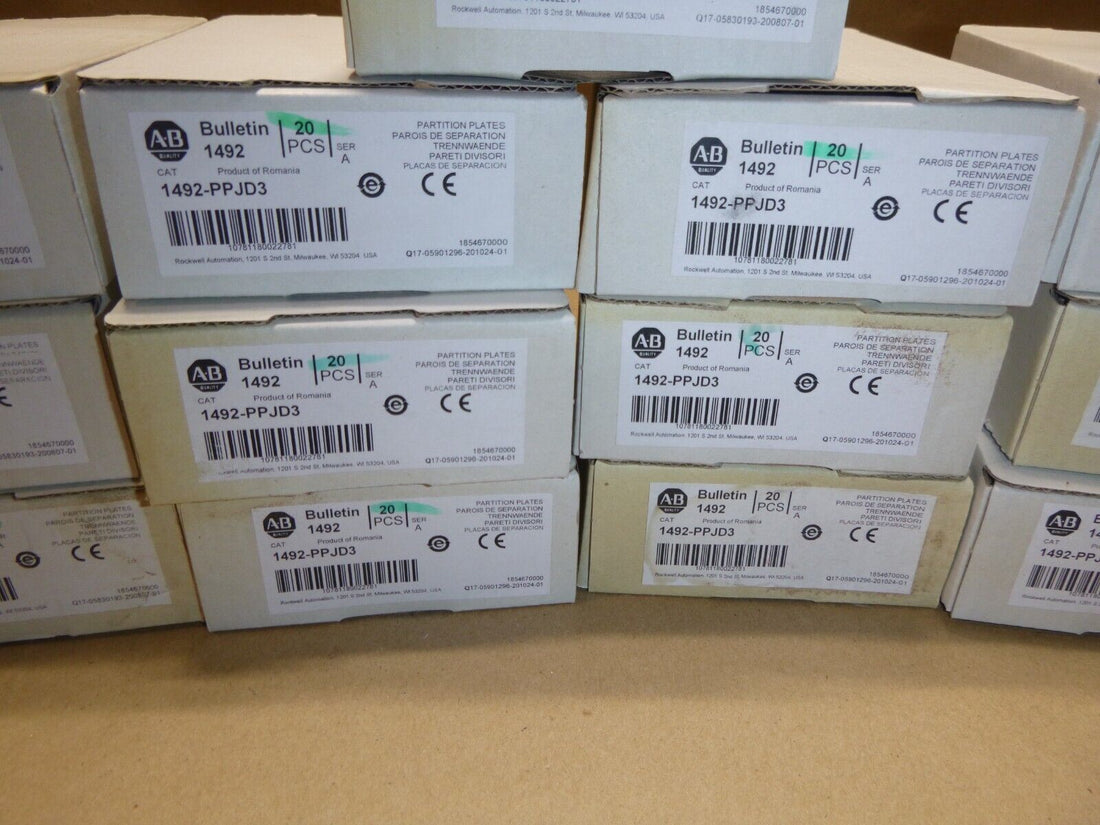 (260 Pcs) New Allen-Bradley 1492-PPJD3 IEC Terminal Block Partition Plate | Electrical MRO Replacement Parts &amp; Components and Commercial Electrical Supplies Company
