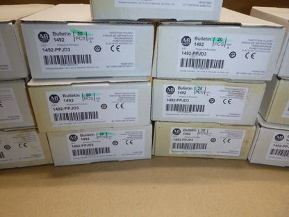 (260 Pcs) New Allen-Bradley 1492-PPJD3 IEC Terminal Block Partition Plate | Electrical MRO Replacement Parts &amp; Components and Commercial Electrical Supplies Company