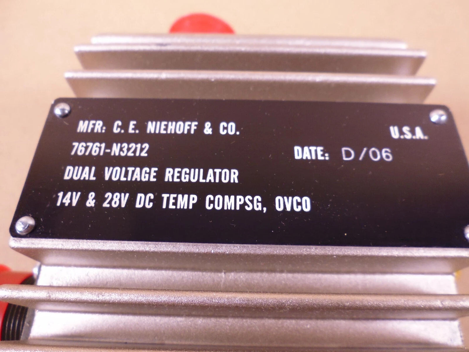 Niehoff N3212 Dual Voltage Regulator 14V &amp; 28V For N1128 M915 M916 M917 M918 M919 M920 , 2920-01-532-4974 | Replacement Truck Parts, Trailer Accessories, Automobile Supplies, Car Parts &amp; Accessories