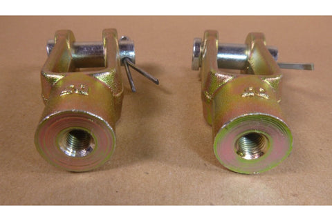 (2x) 5/16" - 24 Rod End Clevis Yoke w/ 1/2" Pin Orscheln Products 49044 - 2 - Royal Equipment Royal Equipment