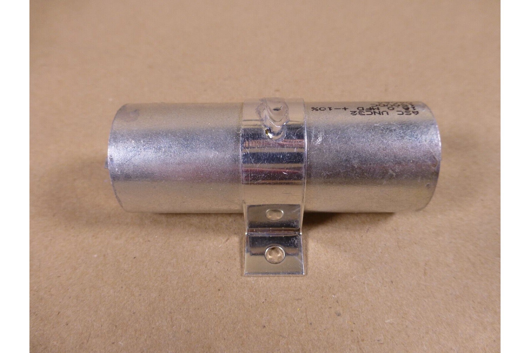 (2x) American Shizuki ASC UNC-32 UNC32 Capacitor 18MFD 150VDC | Electrical MRO Replacement Parts &amp; Components and Commercial Electrical Supplies Company