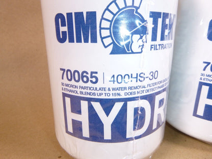 (2x) Cim-Tek 70065 400HS-30, 30 Micron Water Detection Particulate Fuel Filter | Replacement Truck Parts, Trailer Accessories, Automobile Supplies, Car Parts &amp; Accessories