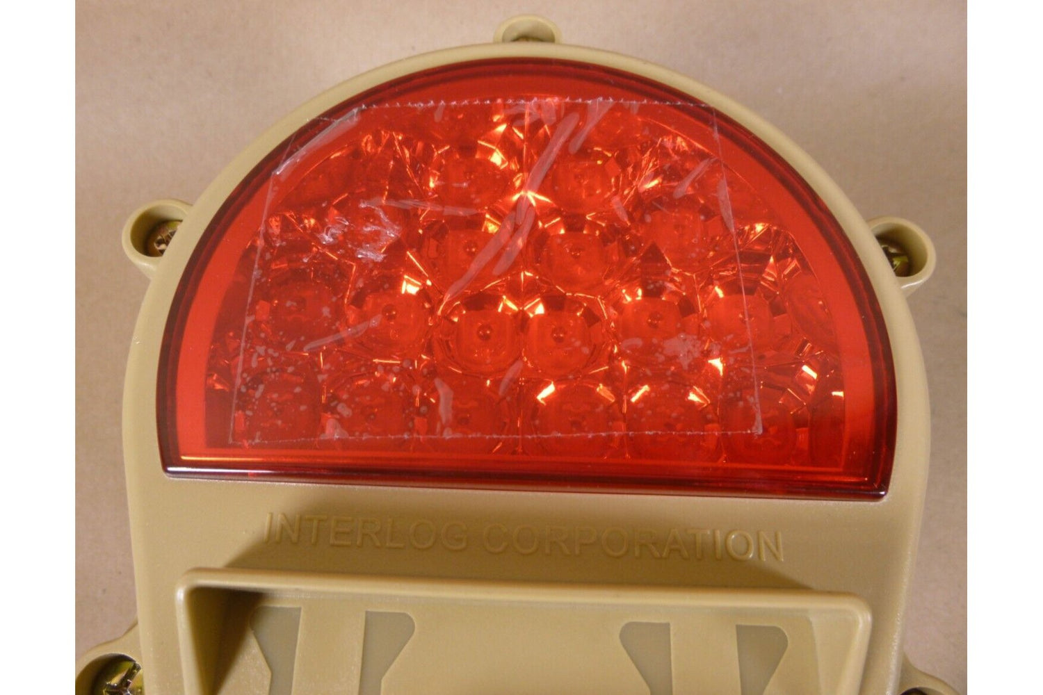 (2x) Humvee M998 FMTV M35 M939 Tan LED Rear Stop Tail Light Interlog 12422958 | Genuine M35 Military Truck Parts and M939 Cargo Truck Surplus Parts