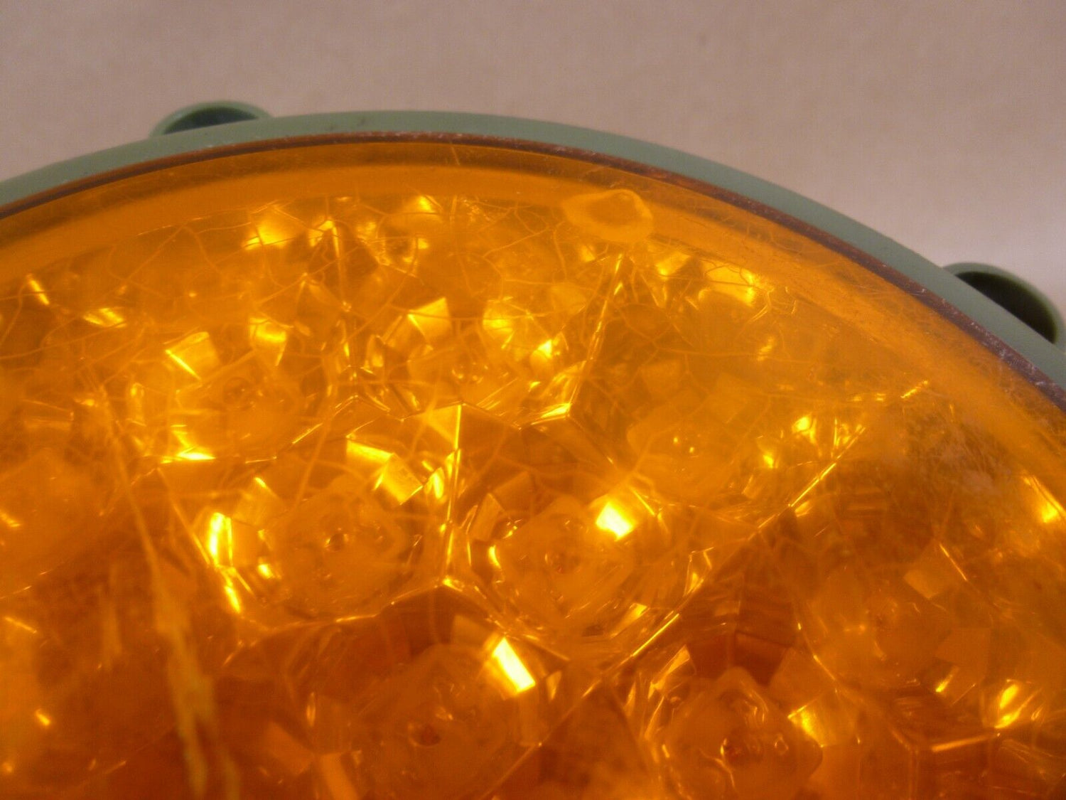 (2x) HUMVEE M998 FMTV Military Front Composite LED Amber Stop Light 12422957 *DAMAGE* | Genuine FMTV Replacement Parts, LMTV Parts For Sale and Military Surplus Medium Tactical Vehicle Parts &amp; Components