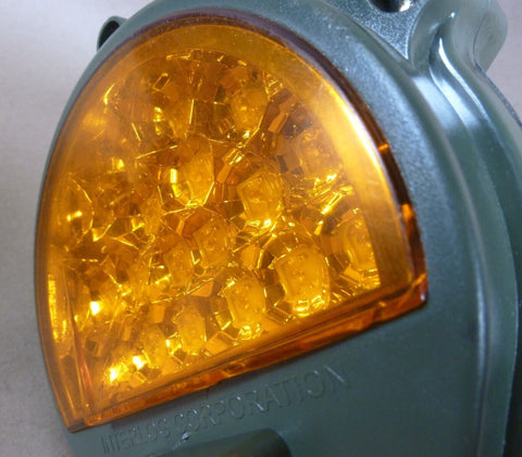 (2x) HUMVEE M998 FMTV Military Front Composite LED Amber Stop Light 12422957 - Royal Equipment INTERLOG