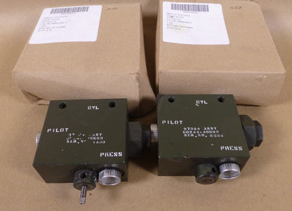 2x Hydraulic Valve Assembly , 60244-40683 , 520110 , 4820-01-319-2316 *FOR PARTS* | Industrial MRO Replacement Parts, Manufacturing Machine Parts &amp; Components, Heavy Equipment Parts Supplier