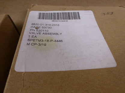 2x Hydraulic Valve Assembly , 60244-40683 , 520110 , 4820-01-319-2316 *FOR PARTS* | Industrial MRO Replacement Parts, Manufacturing Machine Parts &amp; Components, Heavy Equipment Parts Supplier