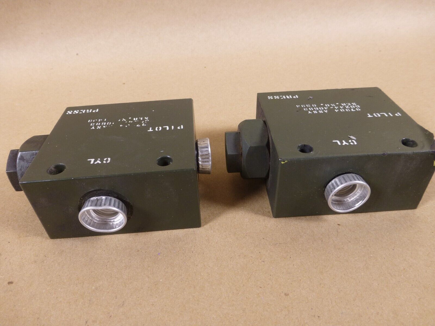 2x Hydraulic Valve Assembly , 60244-40683 , 520110 , 4820-01-319-2316 *FOR PARTS* | Industrial MRO Replacement Parts, Manufacturing Machine Parts &amp; Components, Heavy Equipment Parts Supplier